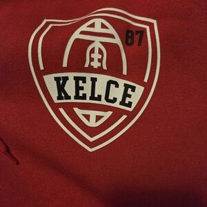 LPA Red Zip-Up Hoodie